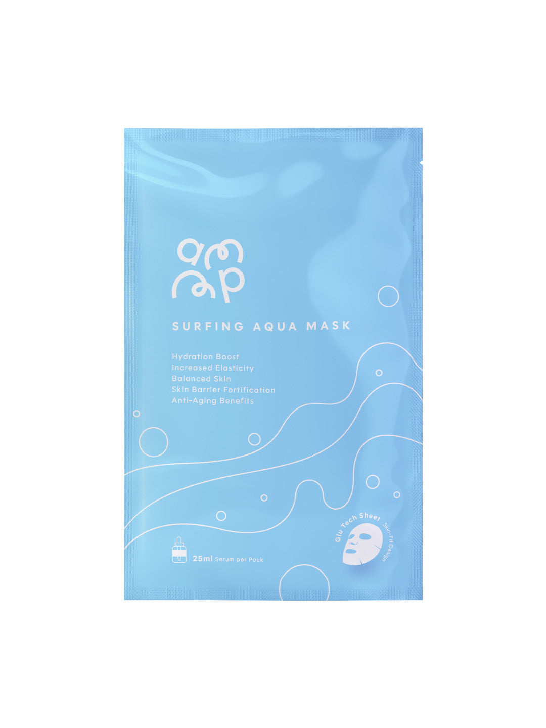 🎁 Surfing Aqua Mask with Ceramides and Amino Acids 1pc (100% off)